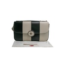 Gucci Petite GG Small Shoulder Bag Beige and Black 739721