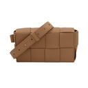 Bottega Veneta Cassette Beige Crossbody Bag