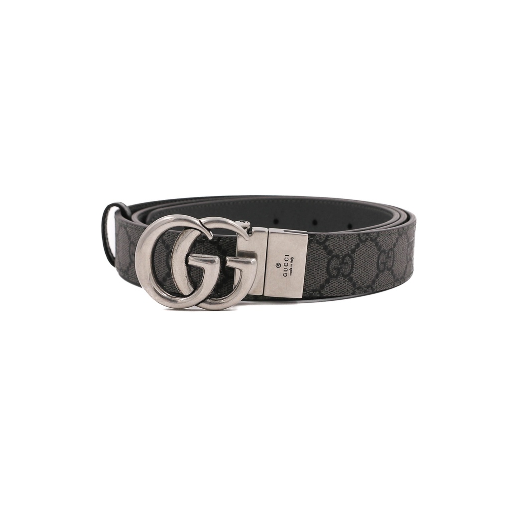[Gucci-23649] Gucci GG Marmont Reversible Belt 643847 Size 70 28