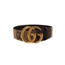 Gucci 2015 Re-Edition Wide Leather Belt 400593 Size 70 28