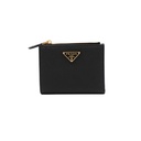 Prada Bifold Saffiano Black Wallet