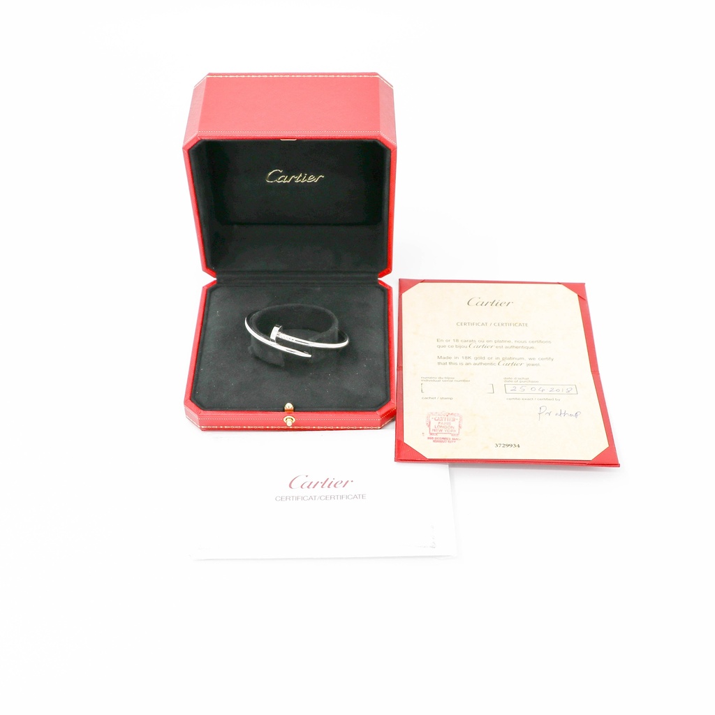 Cartier Juste un Clou Bracelet 750WG 16 FWR947 2018