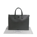Prada Saffiano Leather Tote Bag Black 2VG039