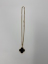 Van Cleef Magic Alhambra Necklace Onyx JE476383 2015