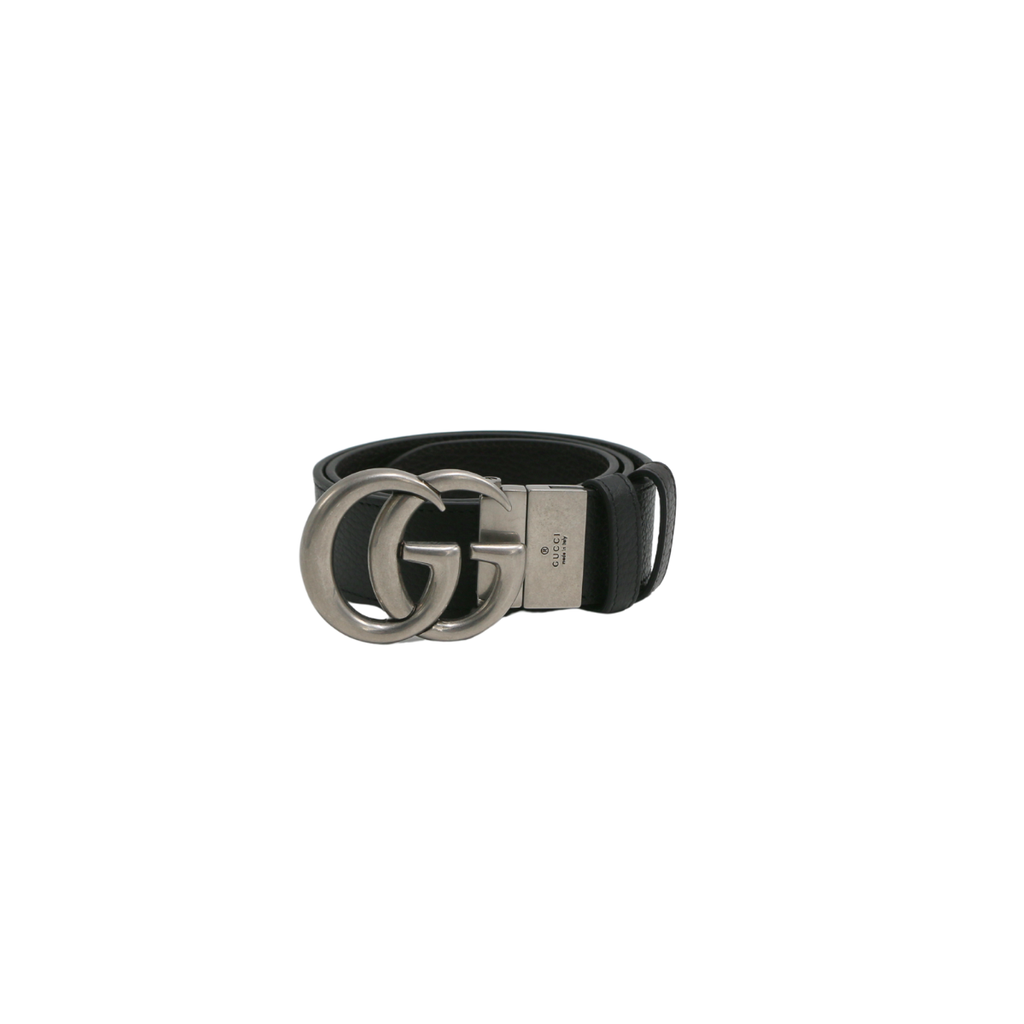 [Gucci-24150] Gucci GG Supreme Reversible Belt In Size 75 30 627055