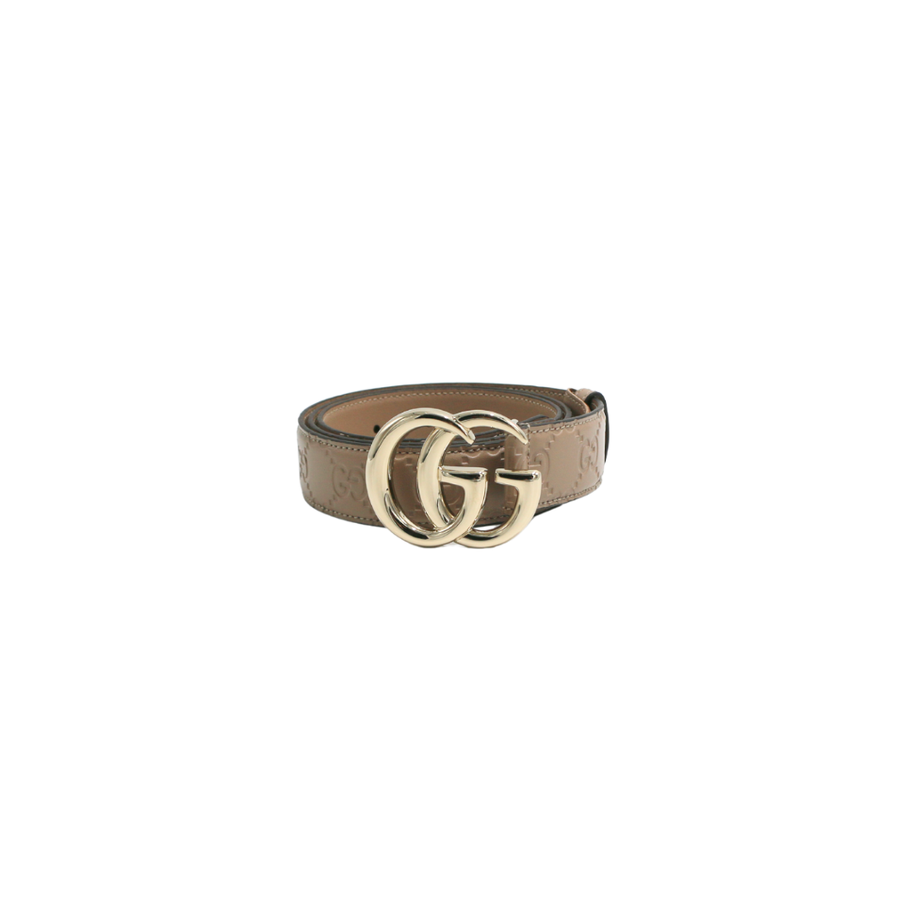 [Gucci-24170] Gucci GG Marmont Thin Belt 625839 75 30