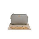 Gucci Calfskin Super Mini GG Marmont Shoulder Bag Deep Gray 772759