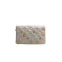 Louis Vuitton Lambskin Embossed Monogram Pochette Coussin