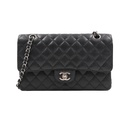 Chanel Classic Caviar Medium Double Flap Bag Black