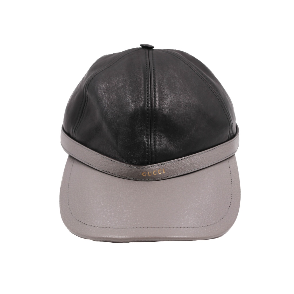[Gucci-24349] Gucci Logo Hat 728964 Black