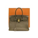 Hermes Togo Birkin 30 Etoupe Grey Y2015