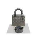 Christian Dior Lady Dior Medium Lambskin Cannage Handbag