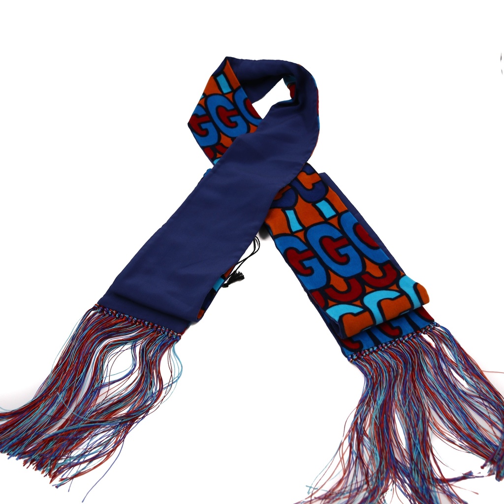 [Gucci-24630] Gucci GG Multicolor Scarf 551093