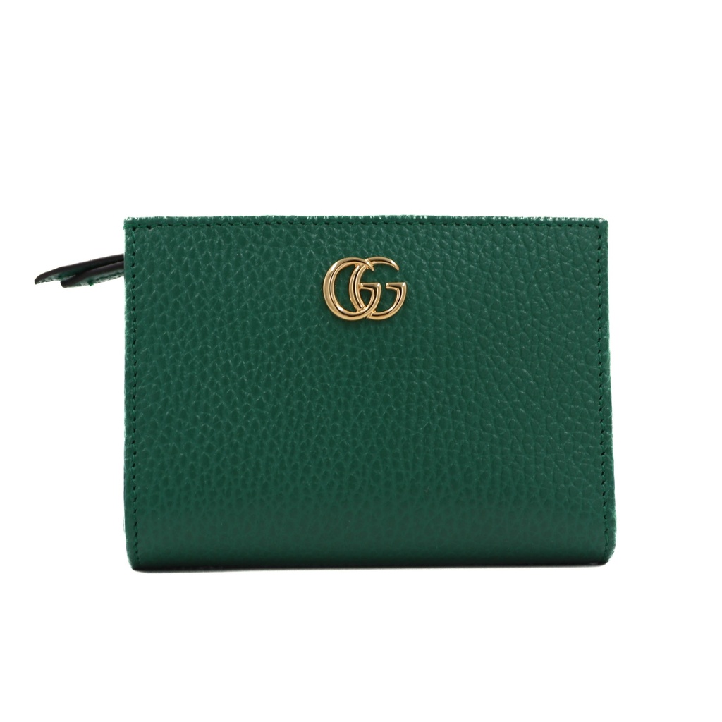 [Gucci-24902] Gucci Bi-Fold Wallet Light Green 772738