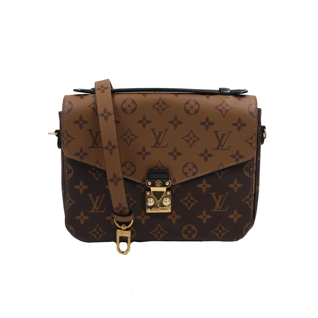 Louis Vuitton Pochette Metis Reverse Monogram Canvas Bag