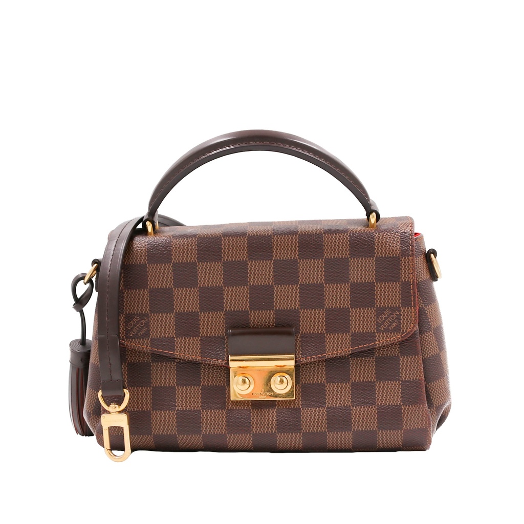 Louis Vuitton Damier Ebene Croisette Handbag