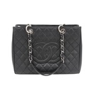 Chanel Caviar Grand Shopping Tote Black 