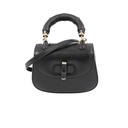 Gucci Mini Bamboo Bag 1947 Black Leather 827738