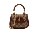Gucci Bamboo 1947 Mini Top Handle Bag Beige 735116