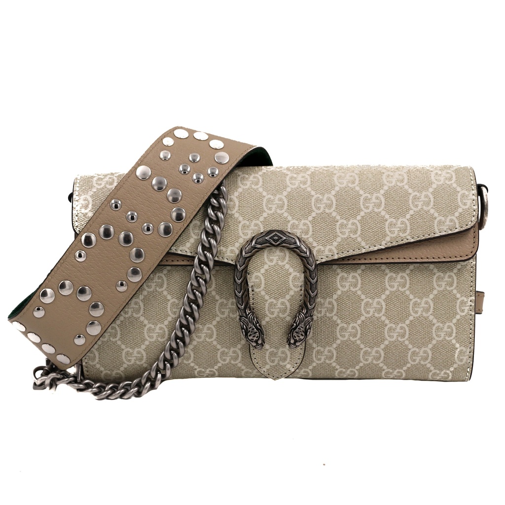Gucci Small Dionysus Shoulder Bag Beige