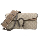 Gucci Small Dionysus Shoulder Bag Beige
