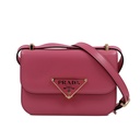 Prada Emblème in Saffiano Pink Leather Bag