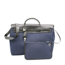 Hermes Herbag 35 Canvas Navy Blue 2024