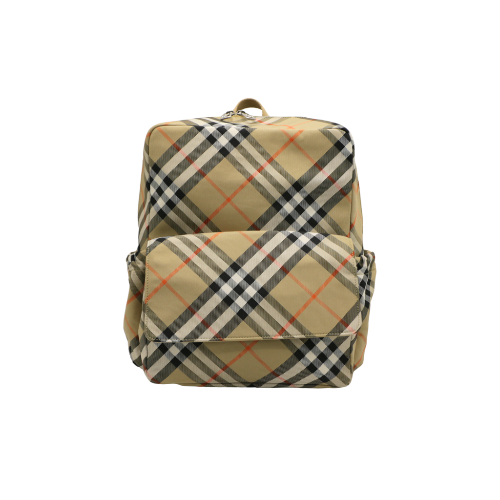 Burberry Vintage Check Textile Backpack