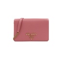 Prada Saffiano Leather Mini Bag in Petal Pink