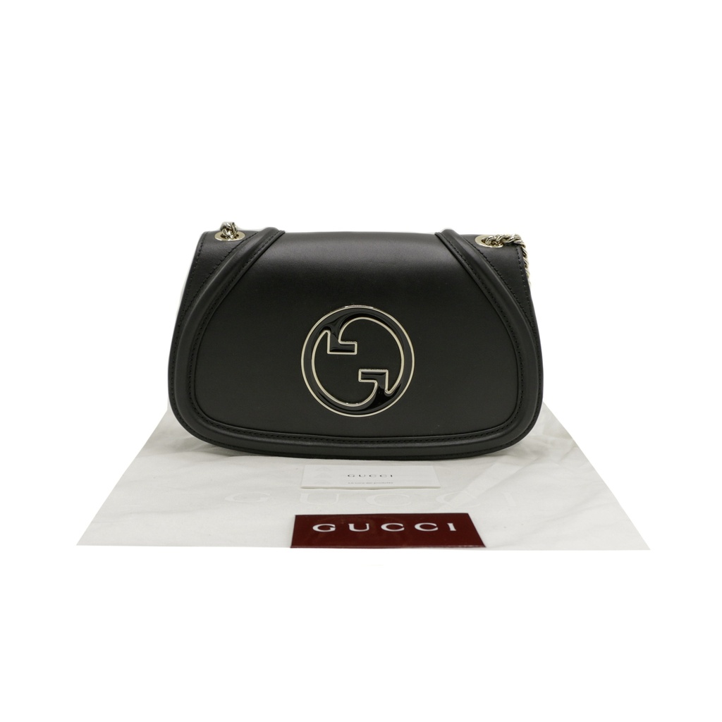 Gucci Blondie Medium Black Shoulder Bag 815715