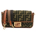 Fendi Zucca canvas Baguette shoulder bag