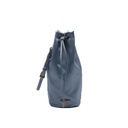 Prada Satin Wish Pouch in Baby Blue Nylon