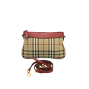 Burberry Peyton Crossbody Bag in Horseferry Check Canvas 
