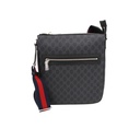 Gucci GG Supreme Black Diagonal Shoulder Bag 792081
