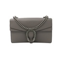 Gucci Dionysus Calfskin Leather Crossbody Bag Grey 400249