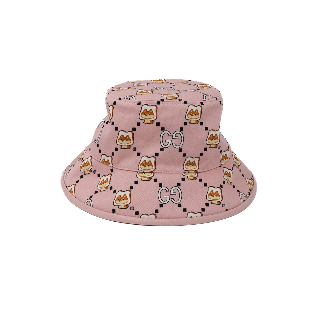 Gucci Kawaii Pink Bucket Hat Size Small