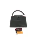 Louis Vuitton Taurillon Capucines MM Blue