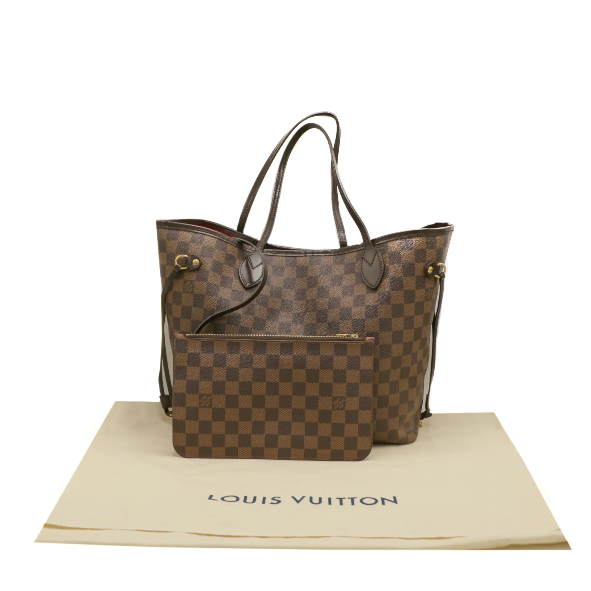 Louis Vuitton Damier Ebene NeverFull MM
