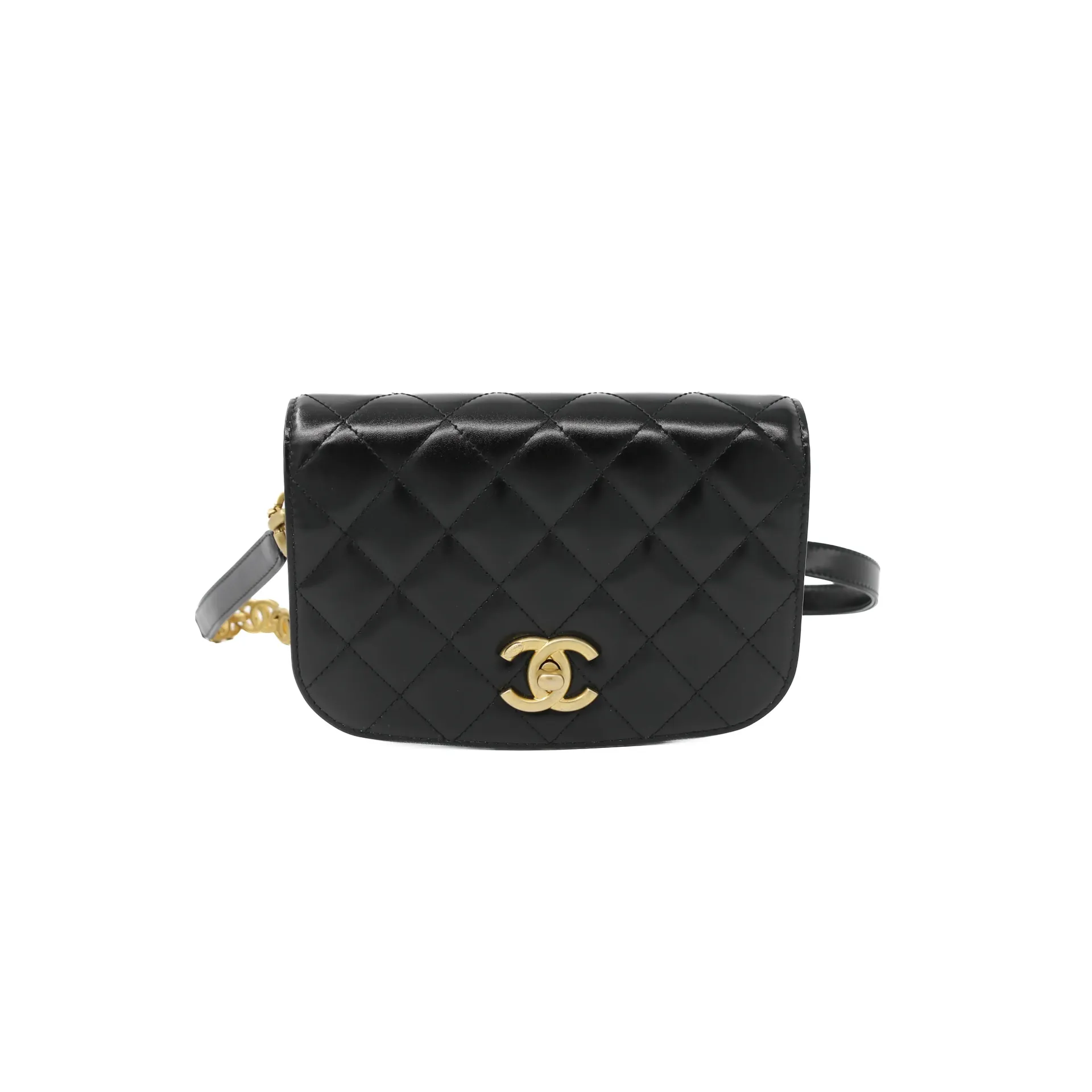 Chanel Paris-Le19M My Sweet CC Black Flap Bag