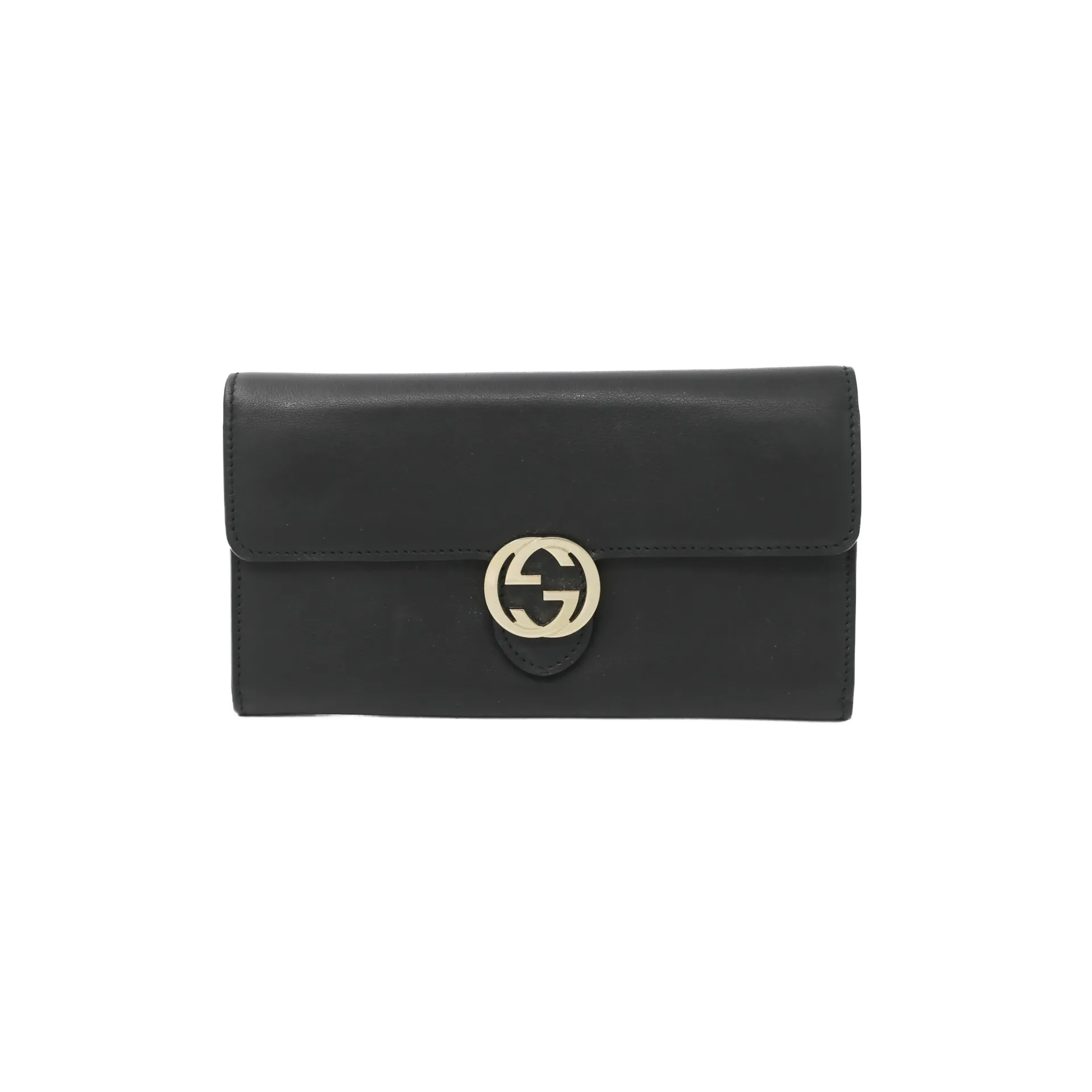 Gucci Interlocking G Wallet Black 615524
