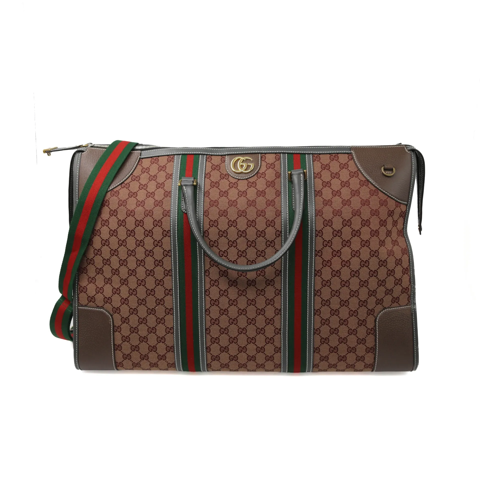 Gucci Ophidia GG Supreme Carry-on Duffle Large Beige/Ebony