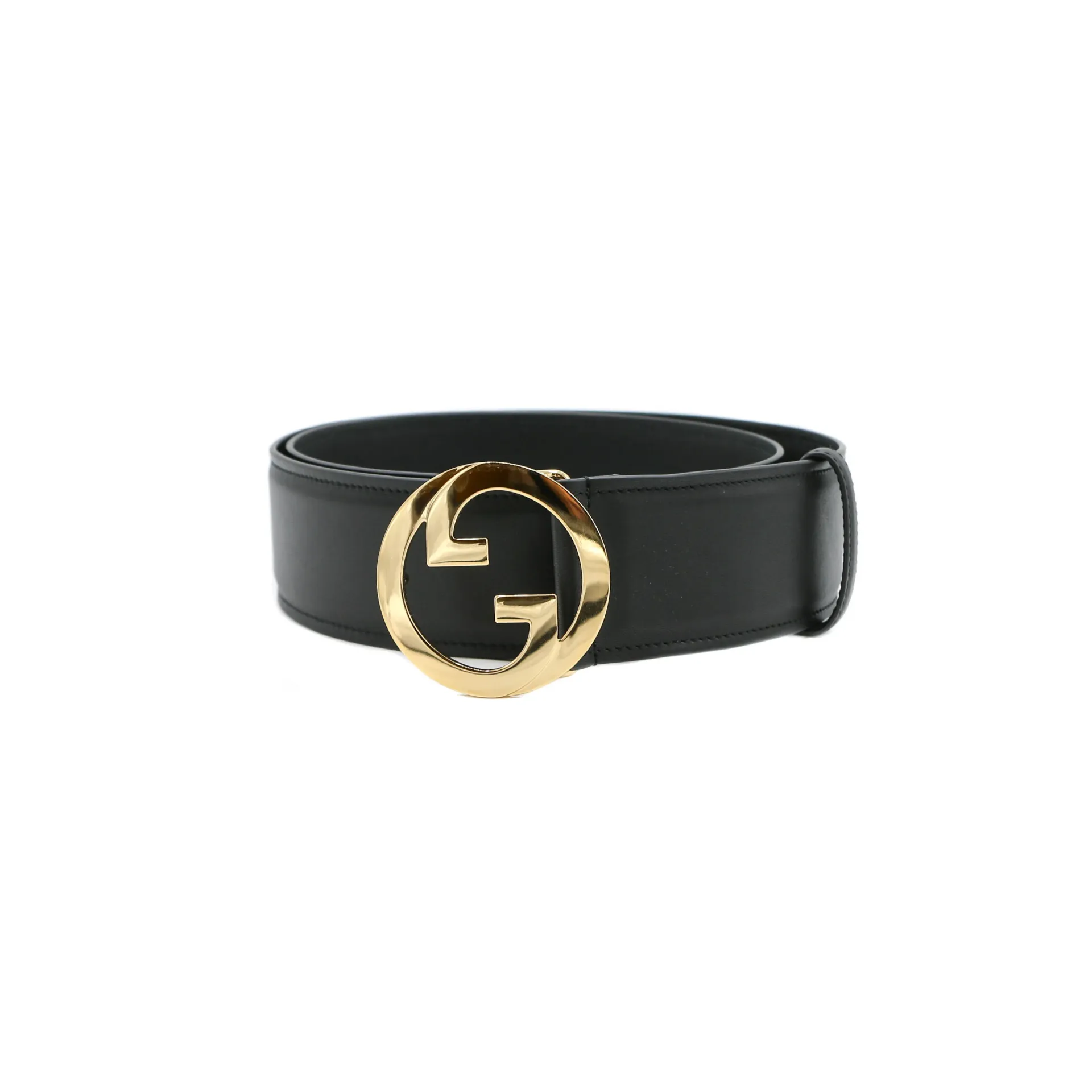 [Gucci-27122] Gucci Blondie Interlocking-G Belt Black 110