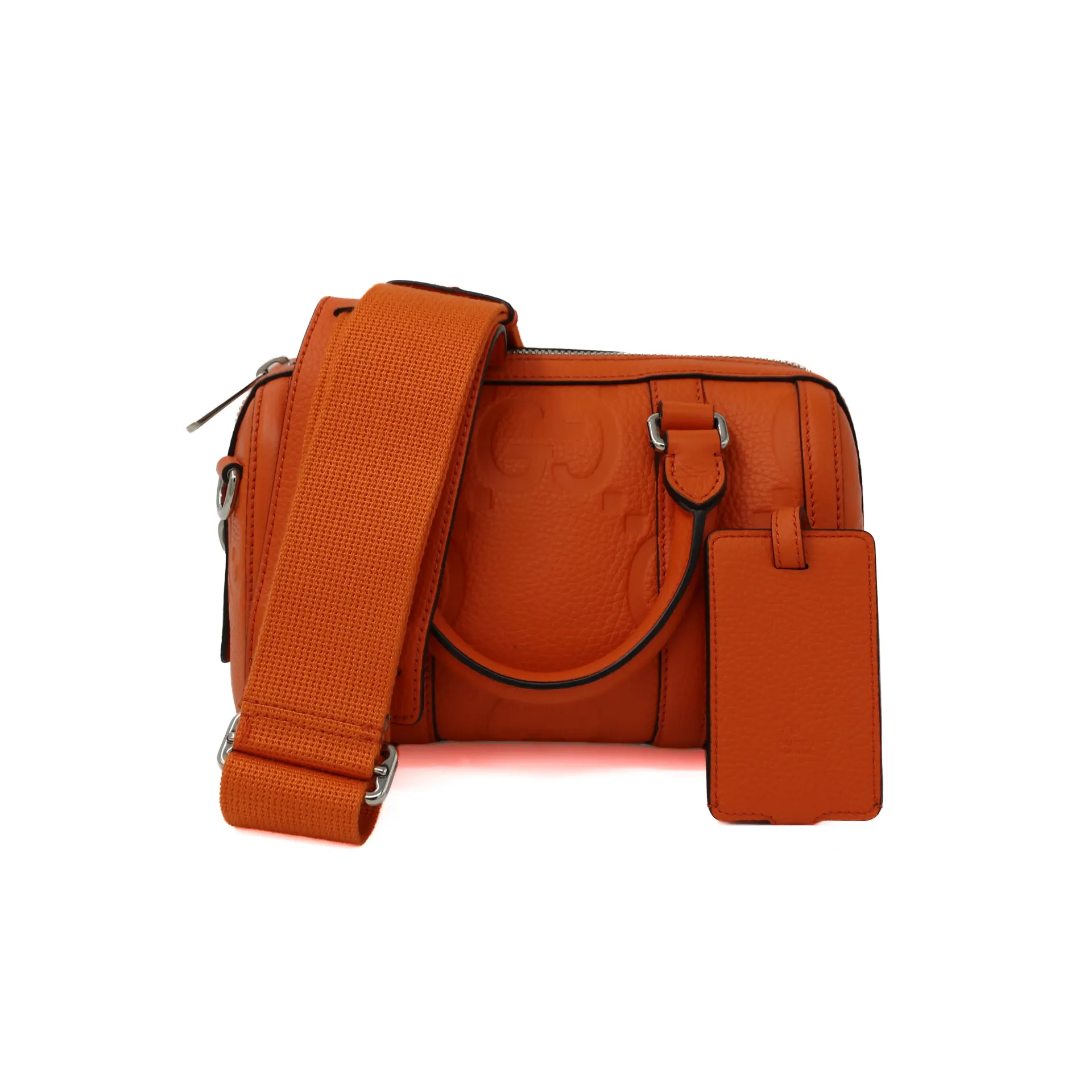 Gucci Jumbo GG Mini Duffle Bag Orange