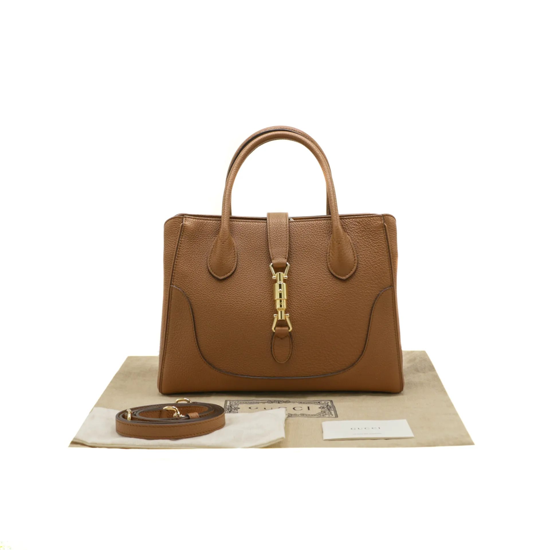 Gucci Jackie 1961 Small Tote Brown 727810