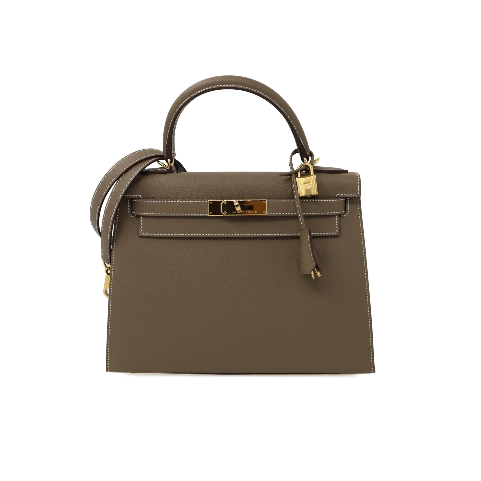 Hermes Kelly 28 Epsom Gold B Stamp with Gold Hardware 2023