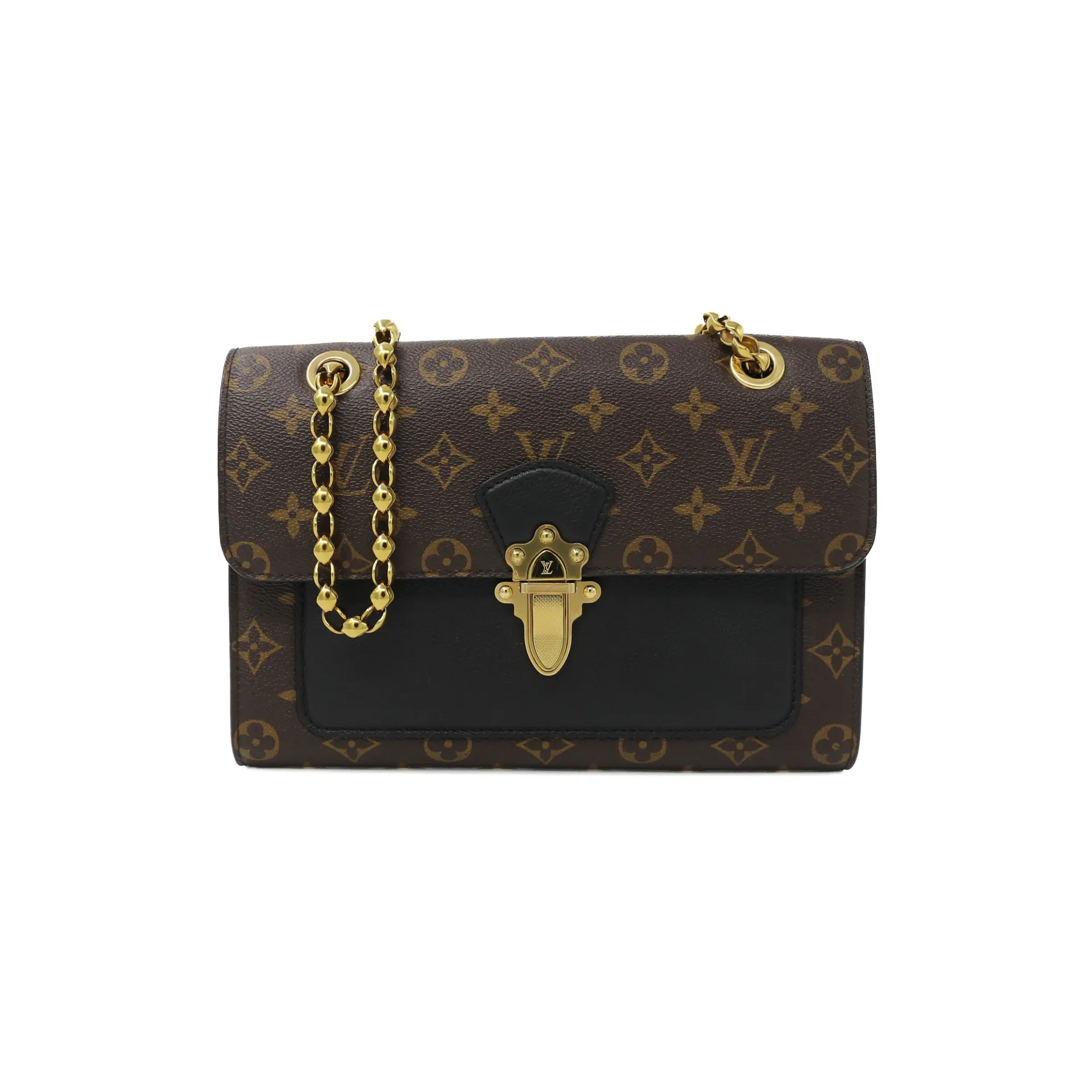 Louis Vuitton Monogram Victoire Black Bag