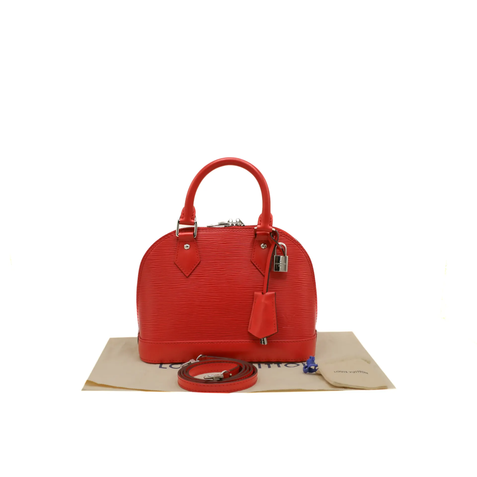Louis Vuitton Epi Alma BB Red