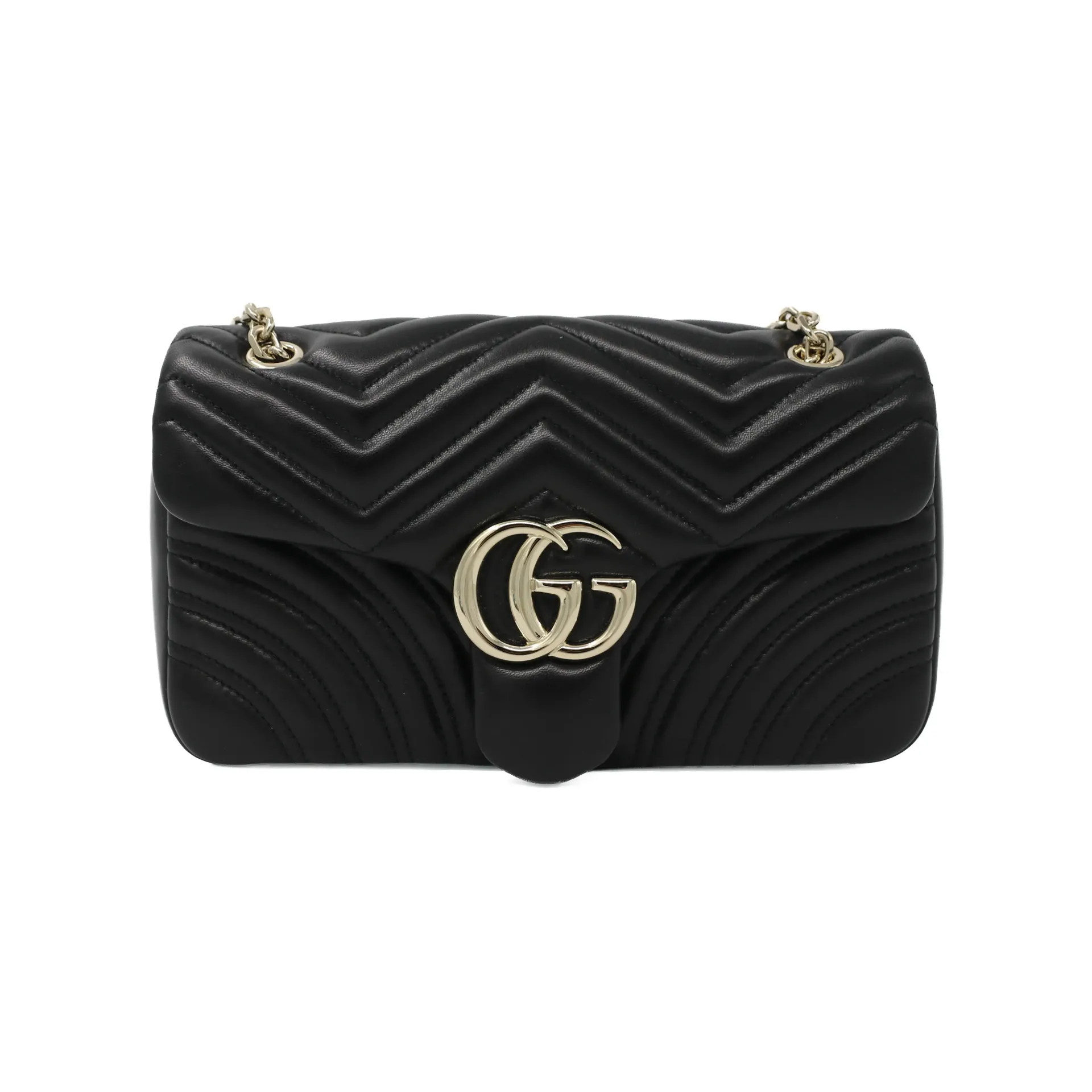 Gucci GG Marmont Medium Shoulder Bag Black 837267