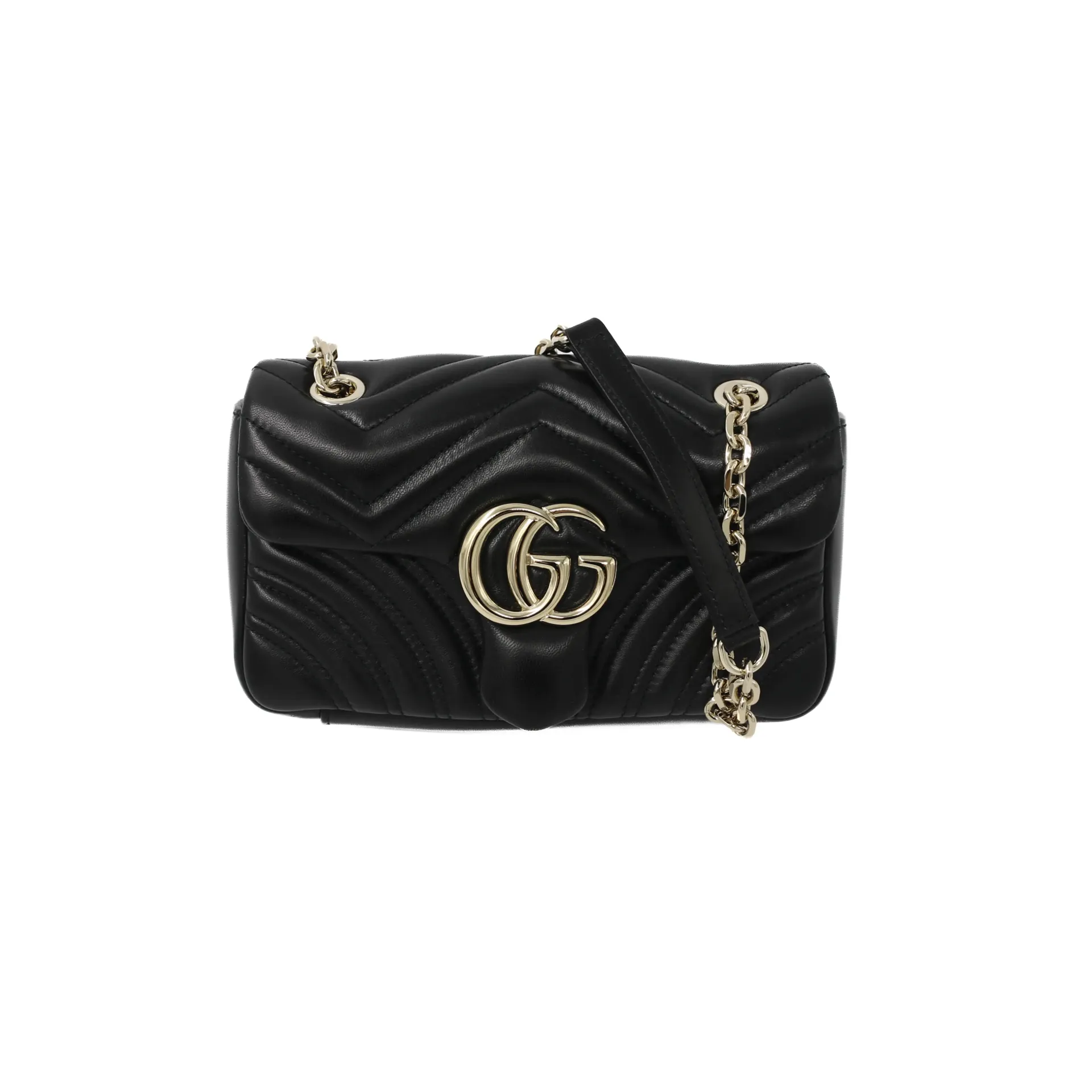 Gucci GG Marmont Small Shoulder Bag Black 837267