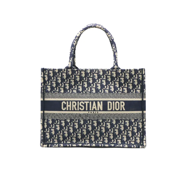 [Christian-Dior-28037] Christian Dior Oblique Medium Book Tote